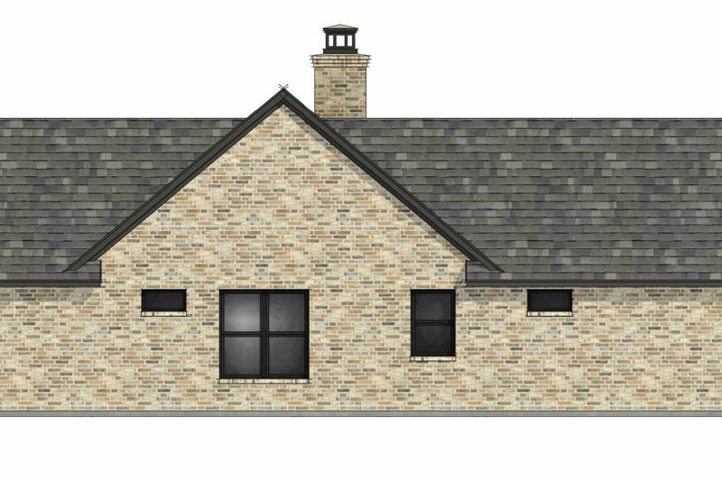 House Design - Exterior - Other Elevation 1 for Cottage House Plan #1096-142 - 2 bed, 2 bath