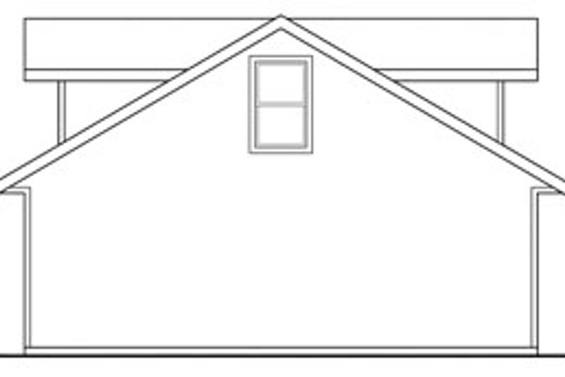 House Design - Exterior - Rear Elevation 3 for Traditional House Plan #124-661, 0 bath