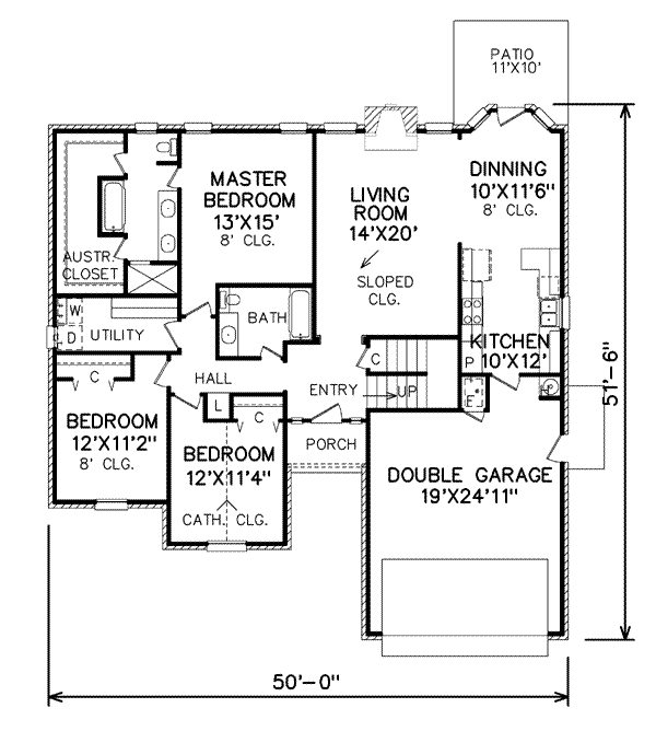 Traditional Floor Plan - Main Floor Plan #65-177