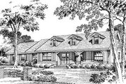 Traditional Style House Plan - 4 Beds 2 Baths 2173 Sq/Ft Plan #417-209 