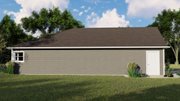 Craftsman Style House Plan - 3 Beds 2 Baths 1633 Sq/Ft Plan #1064-60 