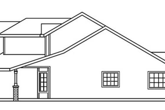 Exterior - Other Elevation 1 for Craftsman House Plan #124-726 - 3 bed, 2.5 bath