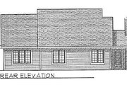 Traditional Style House Plan - 3 Beds 2 Baths 1462 Sq/Ft Plan #70-132 