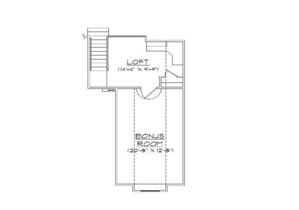 Dream House Plan - Traditional Floor Plan - Upper Floor Plan #5-379