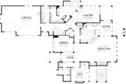 Craftsman Style House Plan - 3 Beds 4 Baths 3703 Sq/Ft Plan #48-343 