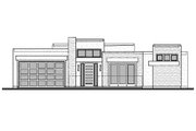 Adobe / Southwestern Style House Plan - 4 Beds 4.5 Baths 2621 Sq/Ft Plan #1073-25 