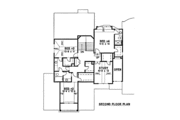 Traditional Style House Plan - 4 Beds 4 Baths 3200 Sq/Ft Plan #67-185 