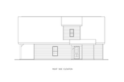 Log Style House Plan - 3 Beds 2 Baths 1560 Sq/Ft Plan #54-658 