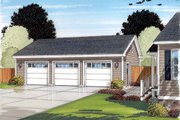 Traditional Style House Plan - 0 Beds 0 Baths 1 Sq/Ft Plan #312-873 