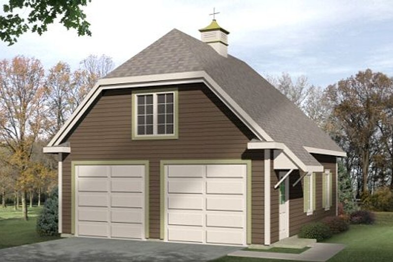 Home Plan - Farmhouse Exterior - Front Elevation Plan #22-427