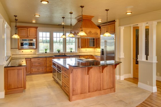 Exterior - Other Elevation for Country House Plan #124-967 - 3 bed, 3.5 bath