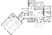 Contemporary Style House Plan - 4 Beds 3.5 Baths 3599 Sq/Ft Plan #928-372 