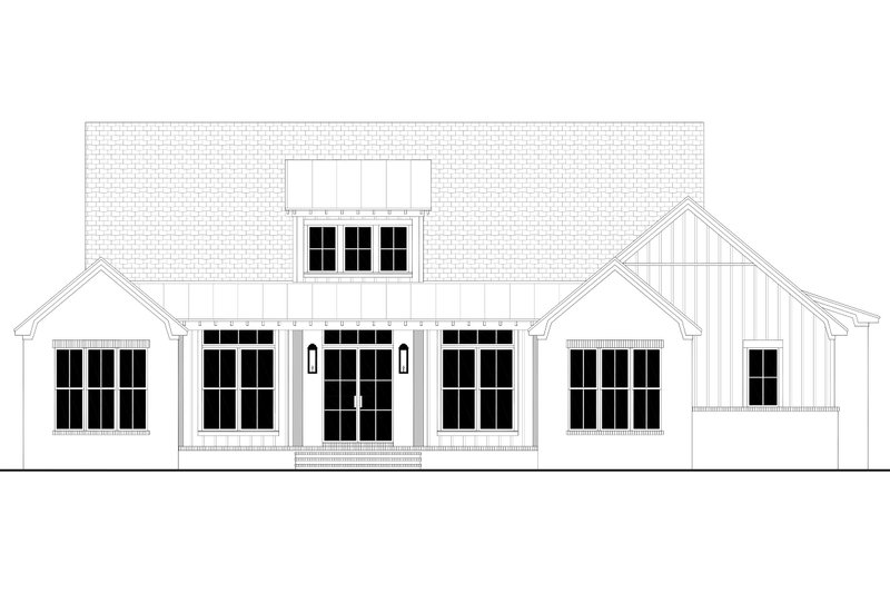 House Plan Design - Exterior - Front Elevation 4 for Farmhouse House Plan #430-348 - 3 bed, 2.5 bath
