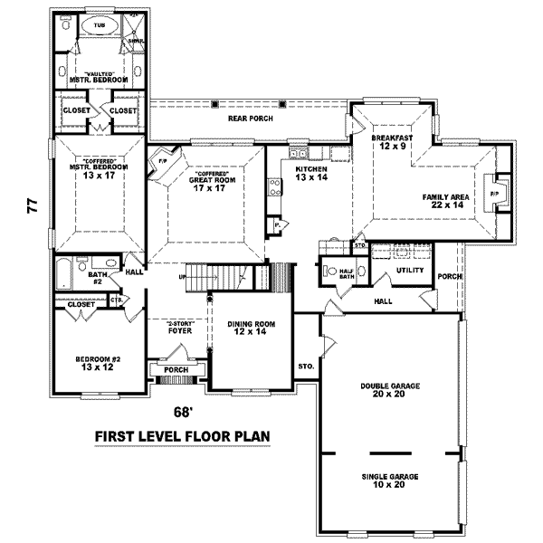 European Floor Plan - Main Floor Plan #81-1569