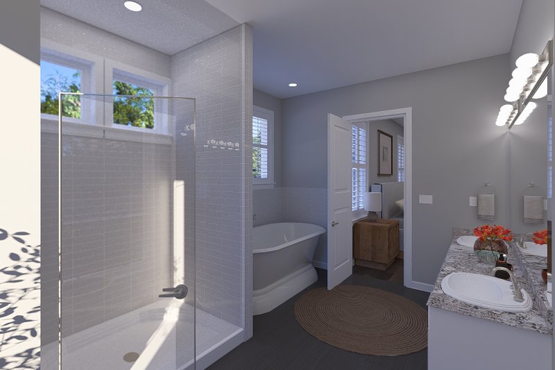 Dream House Plan - Interior - Master Bathroom for Cottage House Plan #1060-364 - 3 bed, 3.5 bath