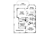 Craftsman Style House Plan - 3 Beds 3.5 Baths 2941 Sq/Ft Plan #124-556 
