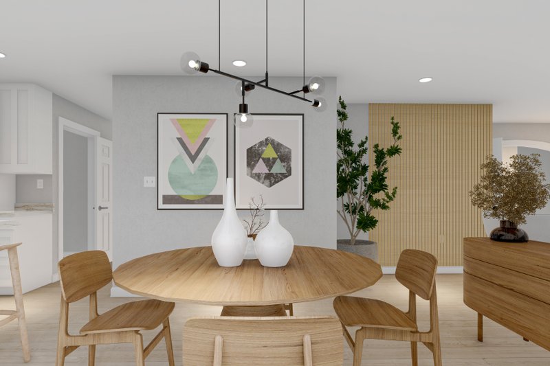 Dream House Plan - Interior - Dining Room for Traditional House Plan #1060-194 - 3 bed, 2 bath