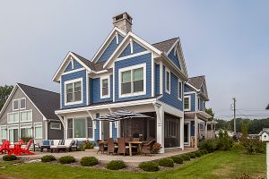 House Blueprint - Cottage Exterior - Rear Elevation Plan #928-403