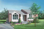 Ranch Style House Plan - 2 Beds 1 Baths 1058 Sq/Ft Plan #25-1174 