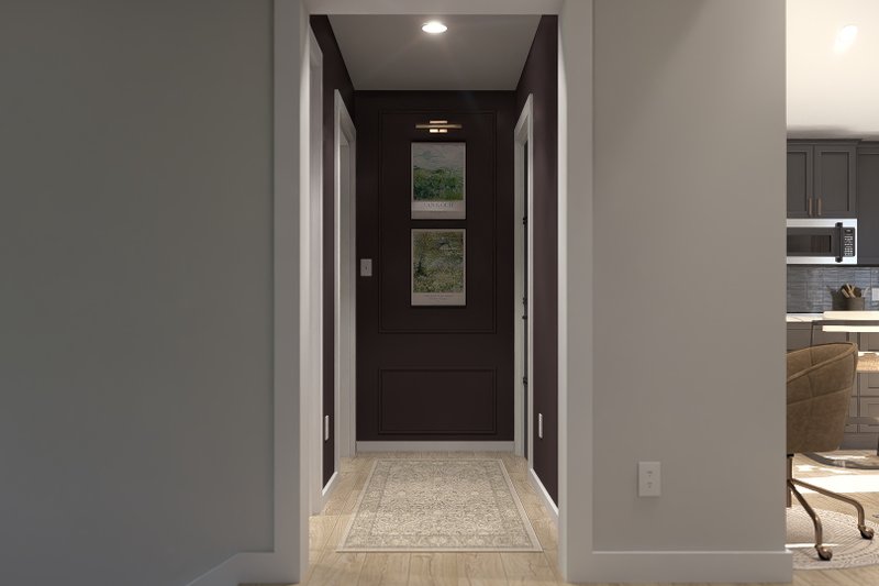 House Design - Interior - Other 1 for Modern House Plan #455-676 - 1 bed, 1 bath