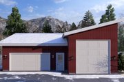 Modern Style House Plan - 0 Beds 0 Baths 1628 Sq/Ft Plan #1060-233 