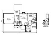 Ranch Style House Plan - 3 Beds 2 Baths 1535 Sq/Ft Plan #46-895 