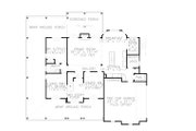 Farmhouse Style House Plan - 4 Beds 5 Baths 3261 Sq/Ft Plan #54-379 