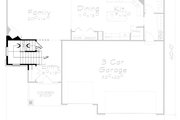 Craftsman Style House Plan - 4 Beds 3 Baths 2195 Sq/Ft Plan #20-2400 