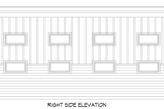 Exterior - Other Elevation 1 for Contemporary House Plan #932-284, 0 bath