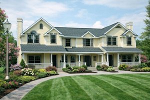 Traditional Exterior - Front Elevation Plan #20-402