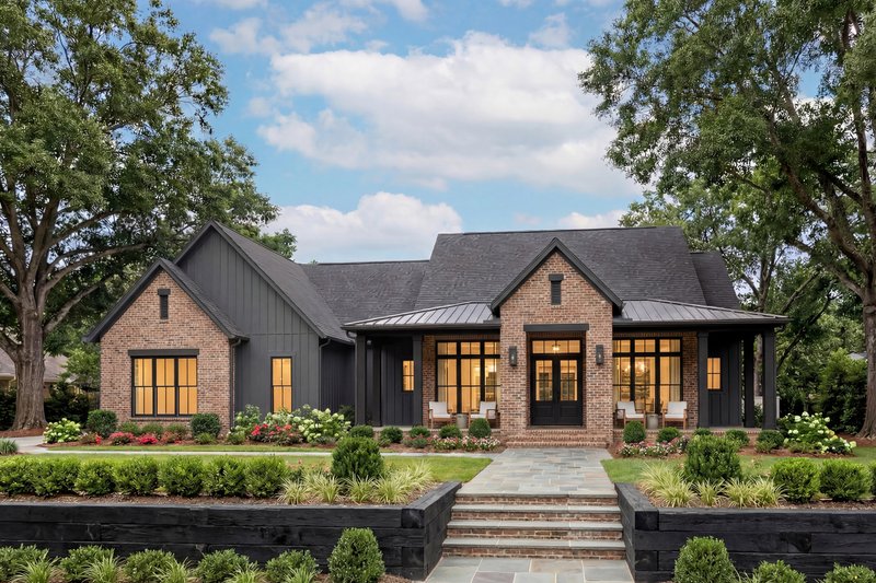 Architectural House Design - Exterior - Front Elevation 8 for Farmhouse House Plan #430-423 - 4 bed, 3.5 bath