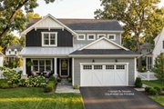 Craftsman Style House Plan - 4 Beds 3.5 Baths 2500 Sq/Ft Plan #51-1376 Exterior 