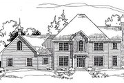 Colonial Style House Plan - 3 Beds 2.5 Baths 2765 Sq/Ft Plan #312-832 
