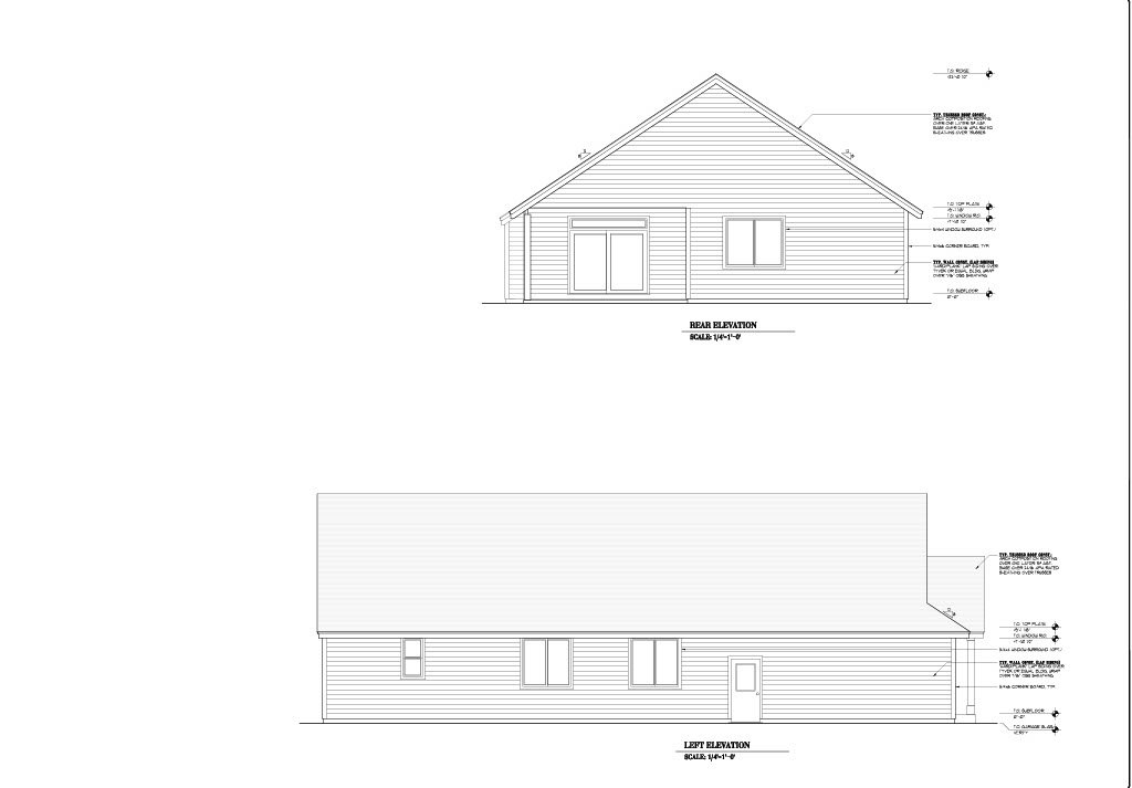 Exterior - Other Elevation 1 for Craftsman House Plan #53-515 - 3 bed, 2 bath