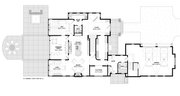 Farmhouse Style House Plan - 3 Beds 4.5 Baths 3995 Sq/Ft Plan #928-365 