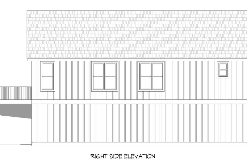 House Blueprint - Exterior - Other Elevation 1 for Southern House Plan #932-901 - 3 bed, 2.5 bath
