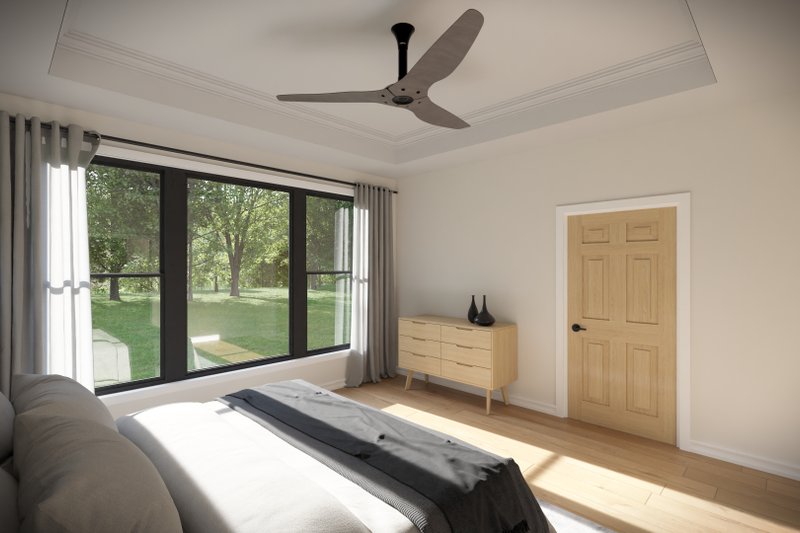 Dream House Plan - Interior - Master Bedroom 1 for Farmhouse House Plan #1089-42 - 3 bed, 2.5 bath