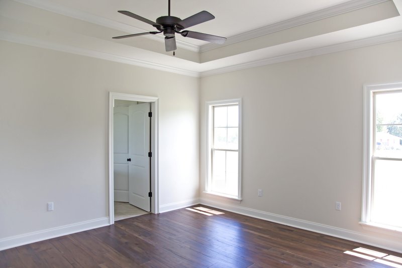 Architectural House Design - Interior - Master Bedroom for Southern House Plan #430-183 - 4 bed, 2 bath