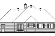 Traditional Style House Plan - 3 Beds 1 Baths 1370 Sq/Ft Plan #23-137 