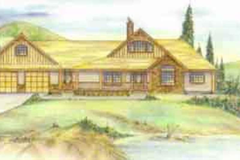 Dream House Plan - Traditional Exterior - Front Elevation Plan #117-226