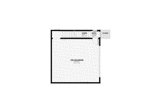 Floor Plan - Main Floor for Modern House Plan #895-112 - 1 bed, 1 bath