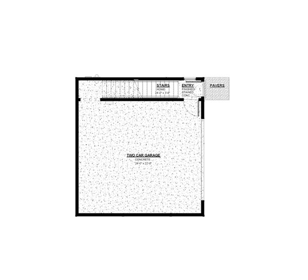 House Blueprint - Modern Floor Plan - Main Floor Plan #895-112