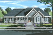 Traditional Style House Plan - 3 Beds 2 Baths 1764 Sq/Ft Plan #46-901 