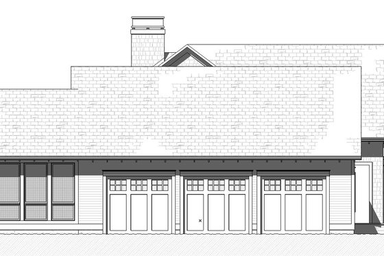 Exterior - Other Elevation 1 for Cottage House Plan #901-139 - 3 bed, 2.5 bath