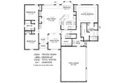 European Style House Plan - 3 Beds 2 Baths 2446 Sq/Ft Plan #424-254 