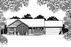 Traditional Exterior - Front Elevation Plan #58-121