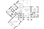 Ranch Style House Plan - 3 Beds 2.5 Baths 2165 Sq/Ft Plan #54-428 