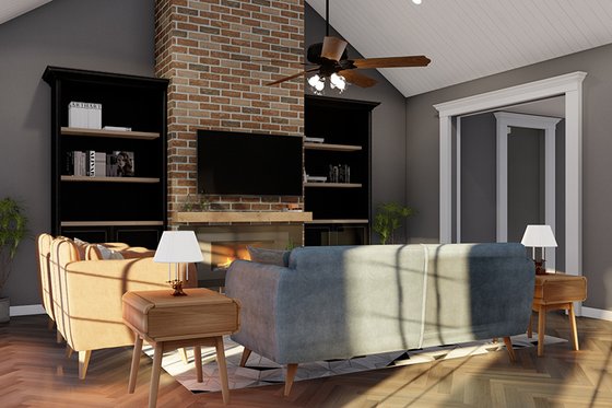 Interior - Other 3 for Craftsman House Plan #923-311 - 4 bed, 2.5 bath