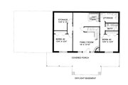 Ranch Style House Plan - 3 Beds 2.5 Baths 2880 Sq/Ft Plan #117-1063 
