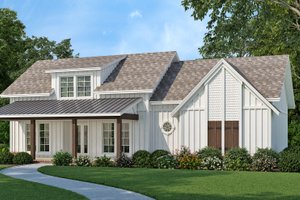 Home Plan - Farmhouse Exterior - Front Elevation Plan #45-622